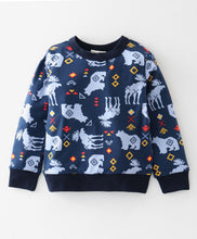 Load image into Gallery viewer, Bear Printed Sweatshirt Jogger Set