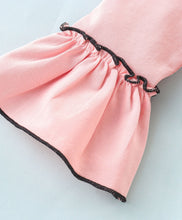 Load image into Gallery viewer, Solid Frilled Top Floral Palazzo Set