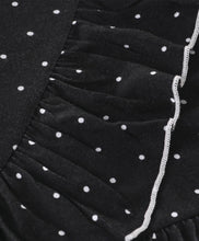 Load image into Gallery viewer, Polka Front Frilled Top Leggings Set
