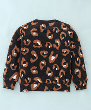 Load image into Gallery viewer, Leopard Printed Sweatshirt Leggings Set