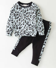 Load image into Gallery viewer, Animal Print Sweatshirt Jogger Set