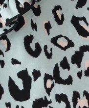 Load image into Gallery viewer, Animal Print Frilled Top Flapped Short Set