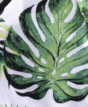 Load image into Gallery viewer, Leaves Printed Frilled Top Skirt Set