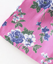 Load image into Gallery viewer, Solid Frilled Top Floral Belted Short Set