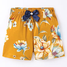 Load image into Gallery viewer, Floral Printed with Bow Shorts