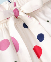 Load image into Gallery viewer, Polka Printed Belted Shorts