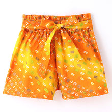 Load image into Gallery viewer, Bandhani Printed Belted Shorts