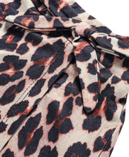 Load image into Gallery viewer, Leopard Printed with Bow Applique Skorts