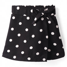 Load image into Gallery viewer, Polka Printed with Bow Applique Skorts