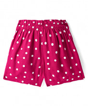 Load image into Gallery viewer, Polka Printed Bow Belt Shorts