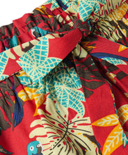 Load image into Gallery viewer, Floral Printed Bow Belt Cotton Shorts