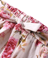 Load image into Gallery viewer, Floral Printed Bow Belt Shorts