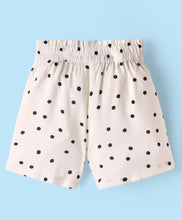 Load image into Gallery viewer, Polka Dots Printed Bow Belt Shorts