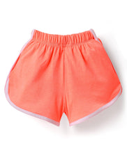 Load image into Gallery viewer, Solid Side Taped Sports Shorts - Pack of 2 - Orange