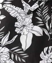 Load image into Gallery viewer, Floral Printed with Bow Applique Skorts - Black