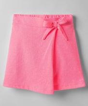 Load image into Gallery viewer, Solid with Bow Applique Skorts