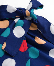 Load image into Gallery viewer, Polka Printed Woven Bow Applique Skort