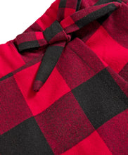 Load image into Gallery viewer, Checkered Cotton Bow Applique Skort