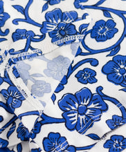 Load image into Gallery viewer, Floral Printed Bow Applique Skort