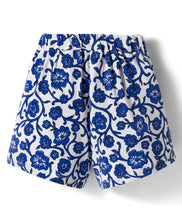 Load image into Gallery viewer, Floral Printed Bow Applique Skort