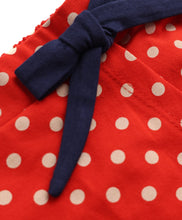 Load image into Gallery viewer, Cotton Polka Printed Bow Applique Skort