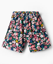 Load image into Gallery viewer, Floral Printed Bow Applique Skort