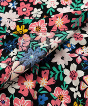 Load image into Gallery viewer, Floral Printed Bow Applique Skort