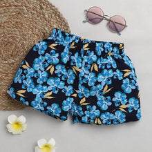 Load image into Gallery viewer, Floral Printed Short - Black