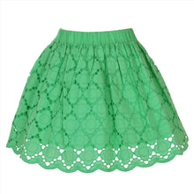 Load image into Gallery viewer, Green Anglaise Skirt