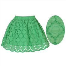 Load image into Gallery viewer, Green Anglaise Skirt