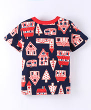 Load image into Gallery viewer, House Printed Half Sleeves Tshirt