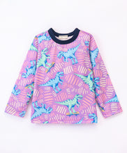 Load image into Gallery viewer, Dinosaur Printed Full Sleeves Tshirt