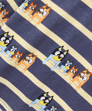 Load image into Gallery viewer, Striped Puppy Printed Full Sleeves Tshirt