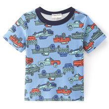 Load image into Gallery viewer, Cars Printed Half Sleeves Tshirt