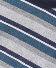 Load image into Gallery viewer, Striped Printed Half Sleeves Tshirt