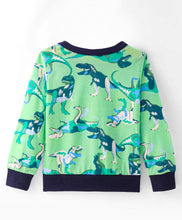 Load image into Gallery viewer, Dinosaur Printed Full Sleeves Tshirt