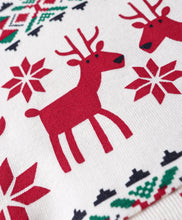 Load image into Gallery viewer, Jacquard Reindeer Printed Full Sleeves Tshirt