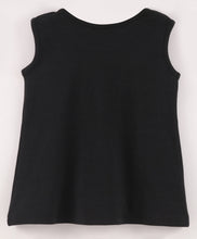 Load image into Gallery viewer, Polka Printed Yoke Frill Sleeveless Top