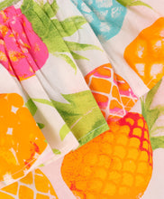 Load image into Gallery viewer, Pineapple Frilled Open Strap Top