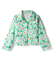 Load image into Gallery viewer, Floral Printed Cotton Full Sleeves Top