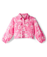 Load image into Gallery viewer, Floral Printed Cotton Collar Neck Full Sleeves Top