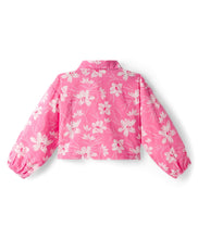 Load image into Gallery viewer, Floral Printed Cotton Collar Neck Full Sleeves Top