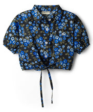 Load image into Gallery viewer, Floral Printed Short Sleeves Cotton Top