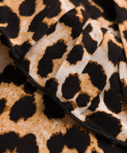 Load image into Gallery viewer, Leopard Print Frilled Short Sleeves Top
