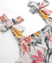 Load image into Gallery viewer, Floral Printed Woven Tiered Sleeveless Top