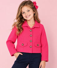 Load image into Gallery viewer, Waffle Knit Full Sleeves Solid Jacket Styled Top