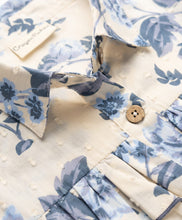 Load image into Gallery viewer, Cotton Frilled Floral Printed Collared Top