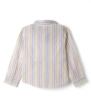 Load image into Gallery viewer, Cotton Striped Full Sleeves Shirt Top