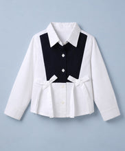 Load image into Gallery viewer, Cotton Solid Full Sleeves Shirt Top