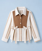 Load image into Gallery viewer, Cotton Striped Full Sleeves Shirt Top
